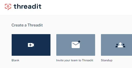 Create a Threadit Create a Threadit