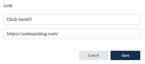 Add new link Add new link