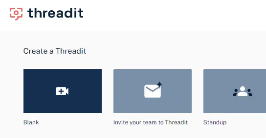 Create a Threadit